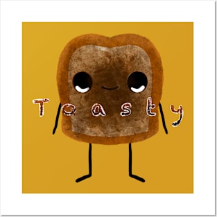 Toasty toast is too toasty Posters and Art